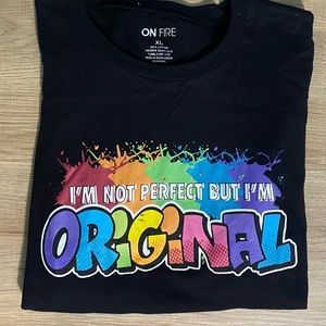 Colorful long sleeve tee